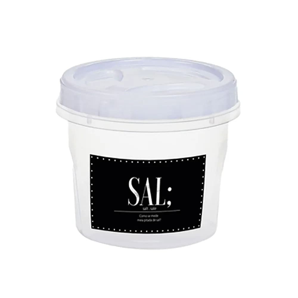Pote Joy 750mL Sal Branco - Plásticos Mb