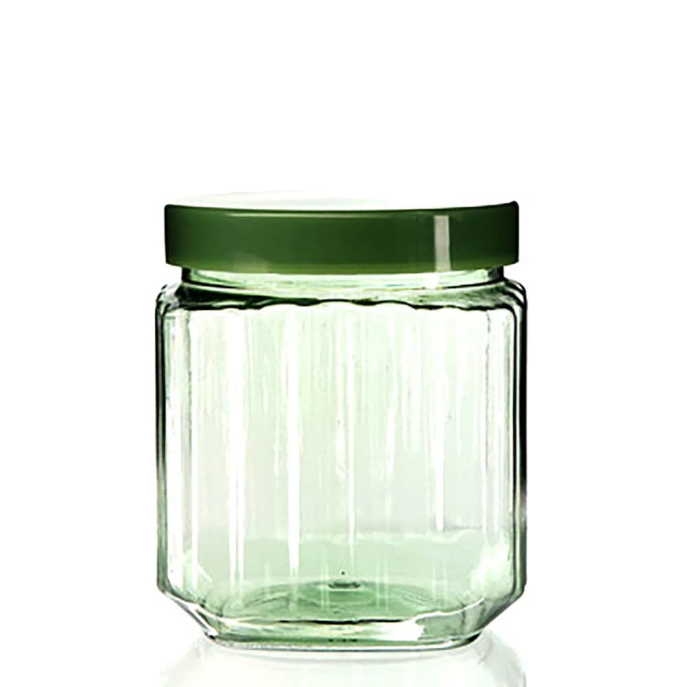 Pote Mosaico 1l com Tampa Verde Kiwi - Bl Ud