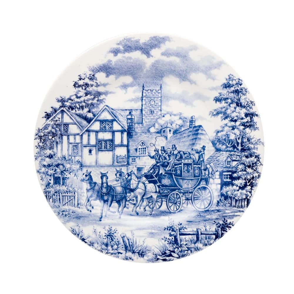 Prato de Cerâmica Cena Inglesa