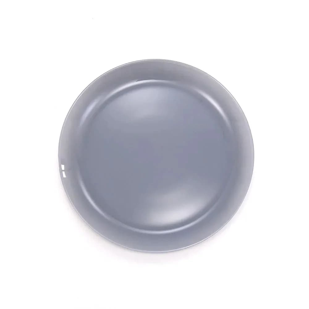 Prato de Vidro Opalino Arty Cinza — Raso 26 cm - Luminarc