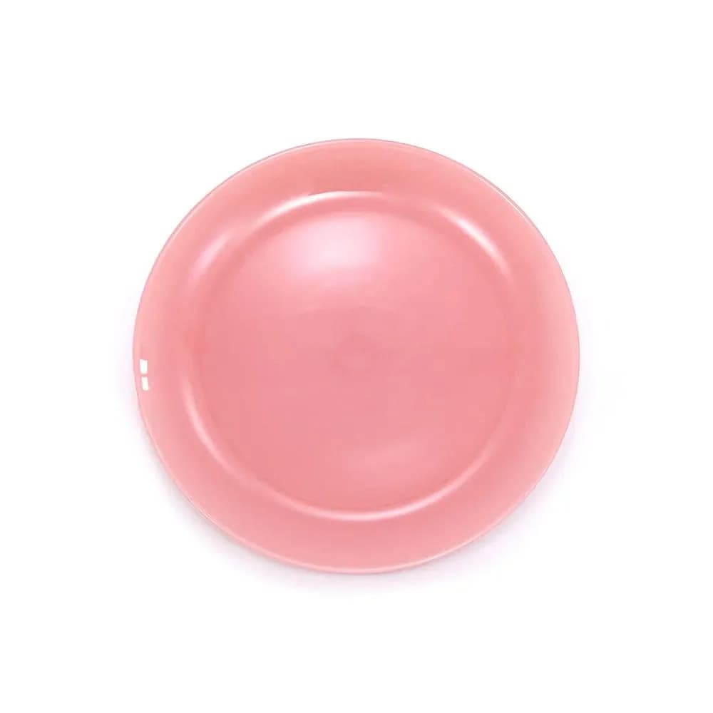 Prato de Vidro Opalino Rosa Arty — Sobremesa 20,5cm - Luminarc
