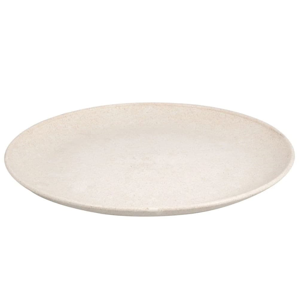 Prato para Lanche 21cm Marfim - Evo