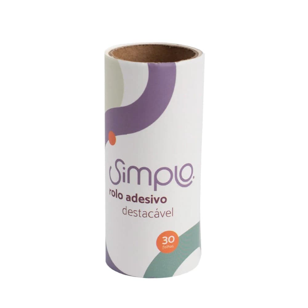 Refil Rolo Adesivo 30 Folhas - Simplo
