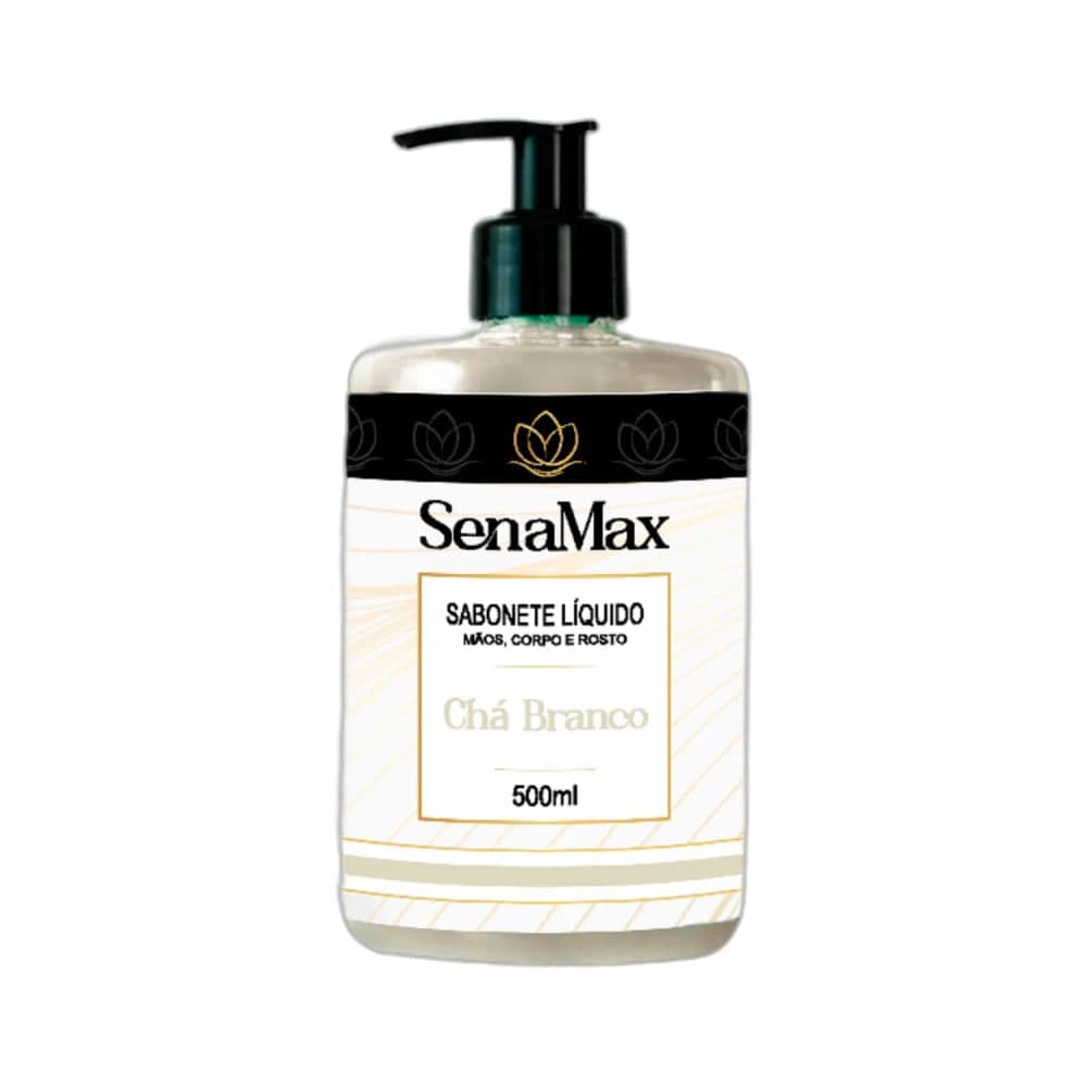 Sabonete Líquido 500mL Chá Branco - Senamax