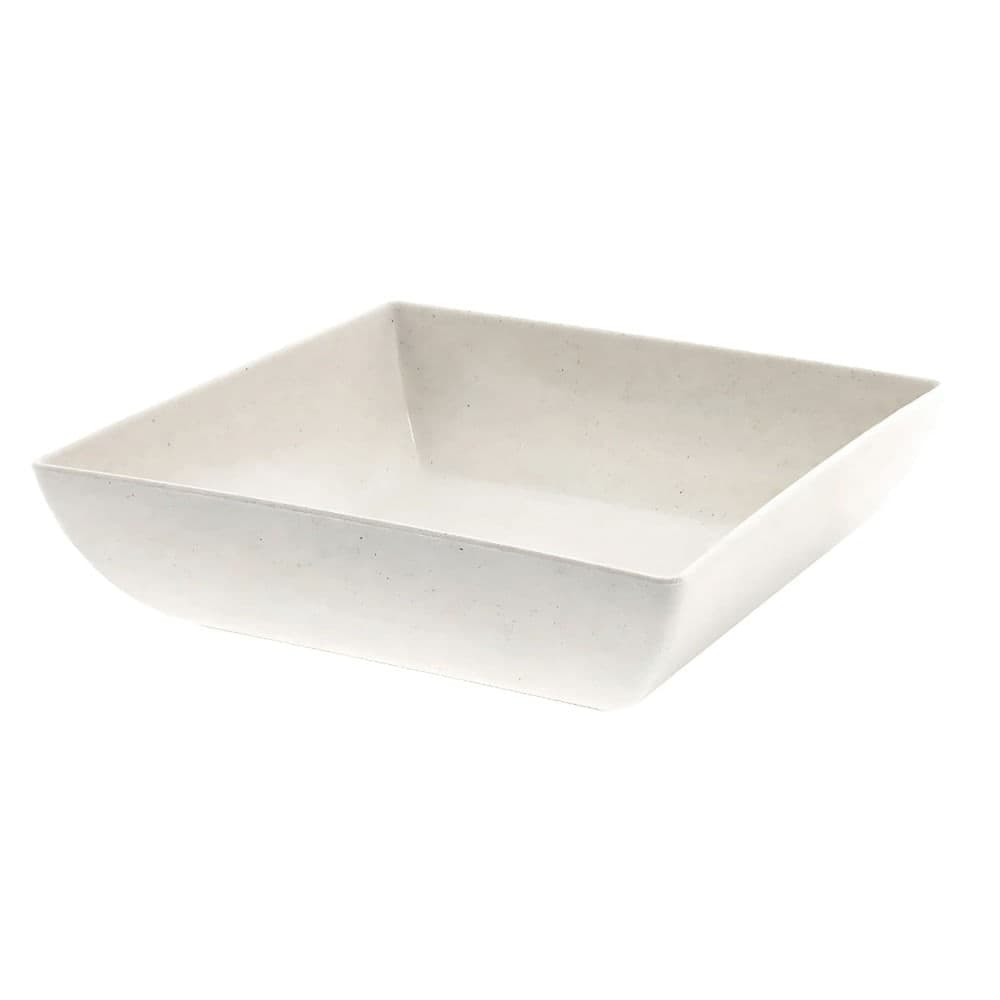 Saladeira Quadrada 750mL Marfim - Evo