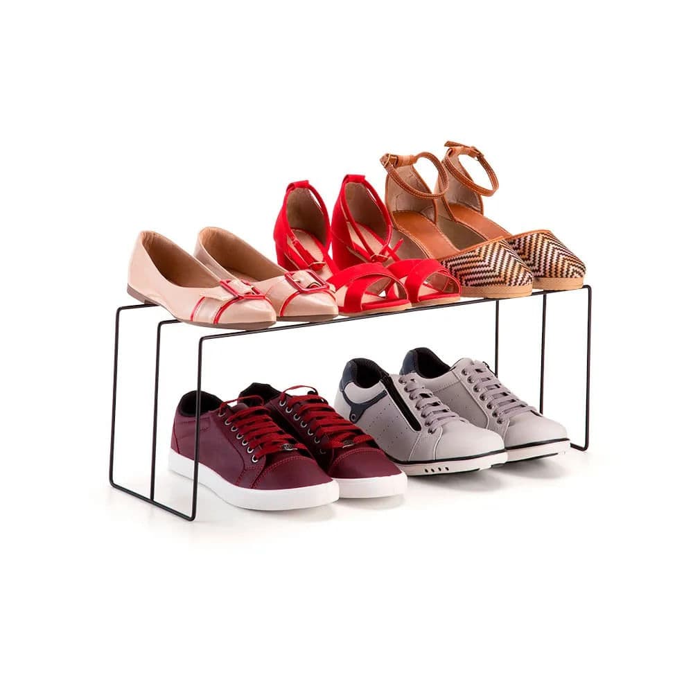Sapateira 3 Pares Black - Arthi