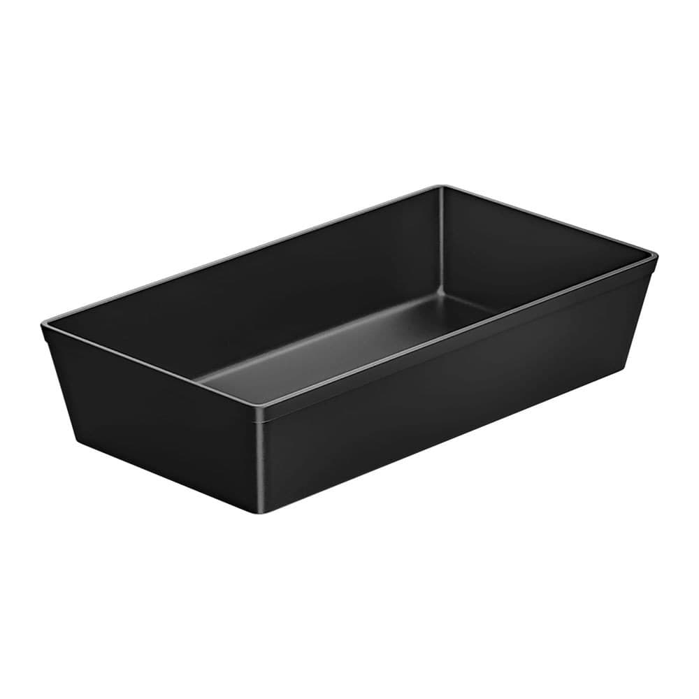 Travessa Uno 32cm Preta Retangular - Coza