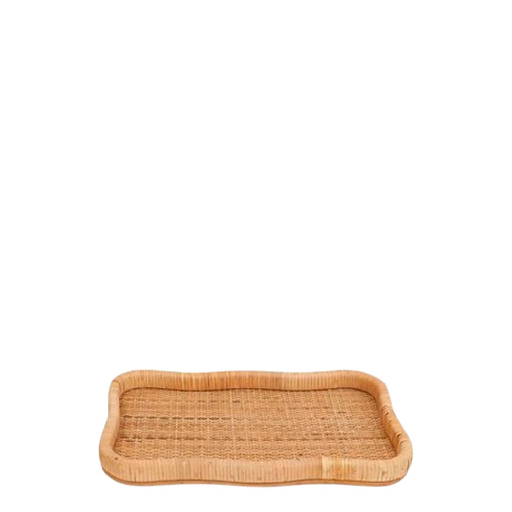 Bandeja de Fibra Natural 42x25x4cm