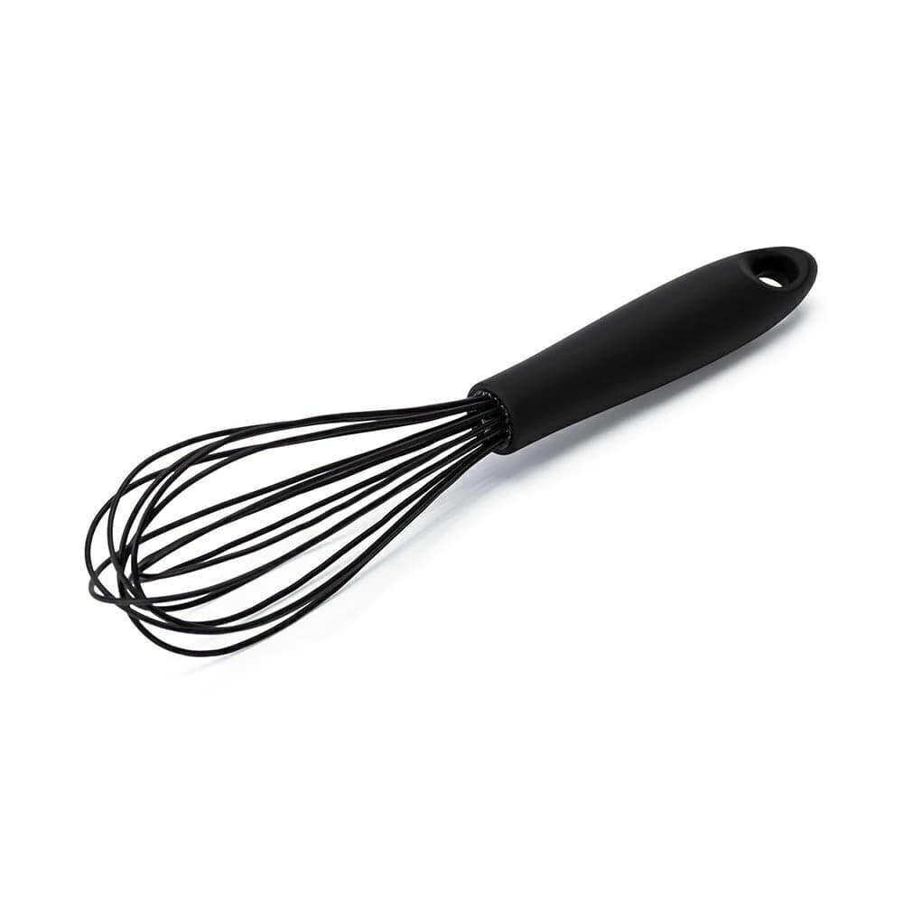 Batedor de Clara de Silicone Preto 31cm