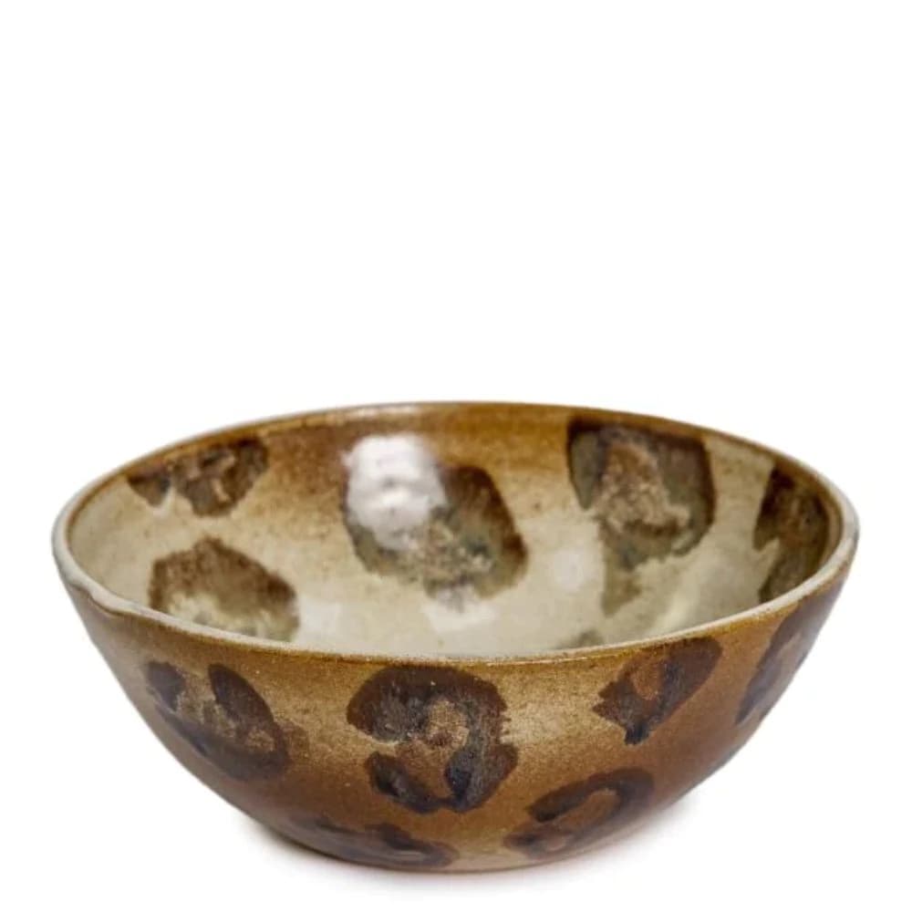 Bowl de Cerâmica Classic Leopardo 14x6cm
