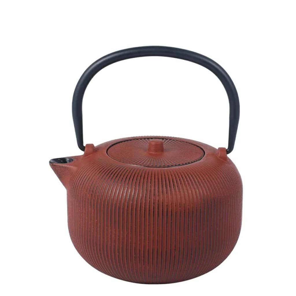 Chaleira de Ferro Vintage Vermelha 1l