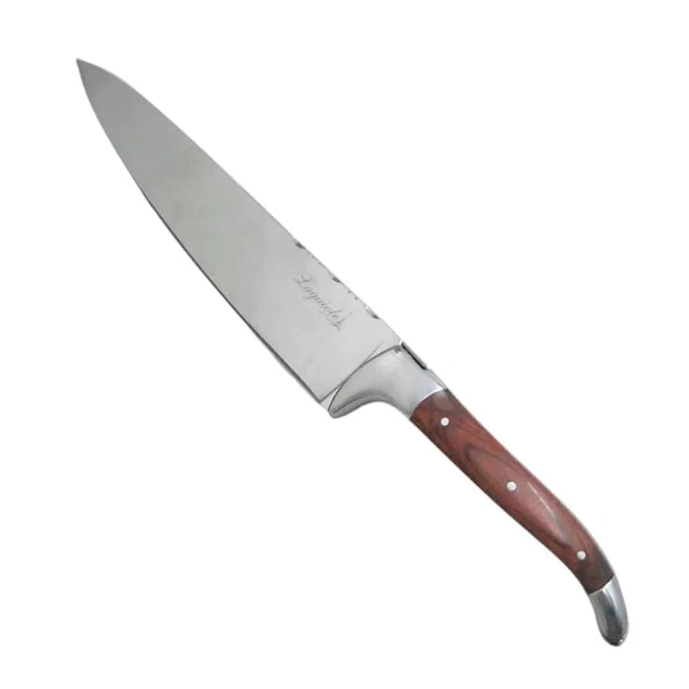Faca do Chef de Aço Inox e Madeira Laguiole 34CM