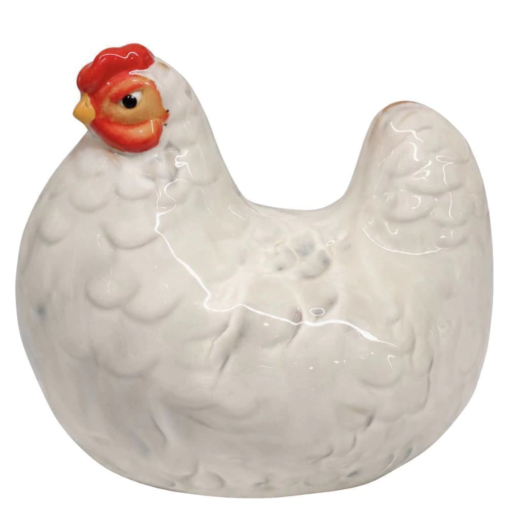 Galo Decorativo de Porcelana 22x22cm