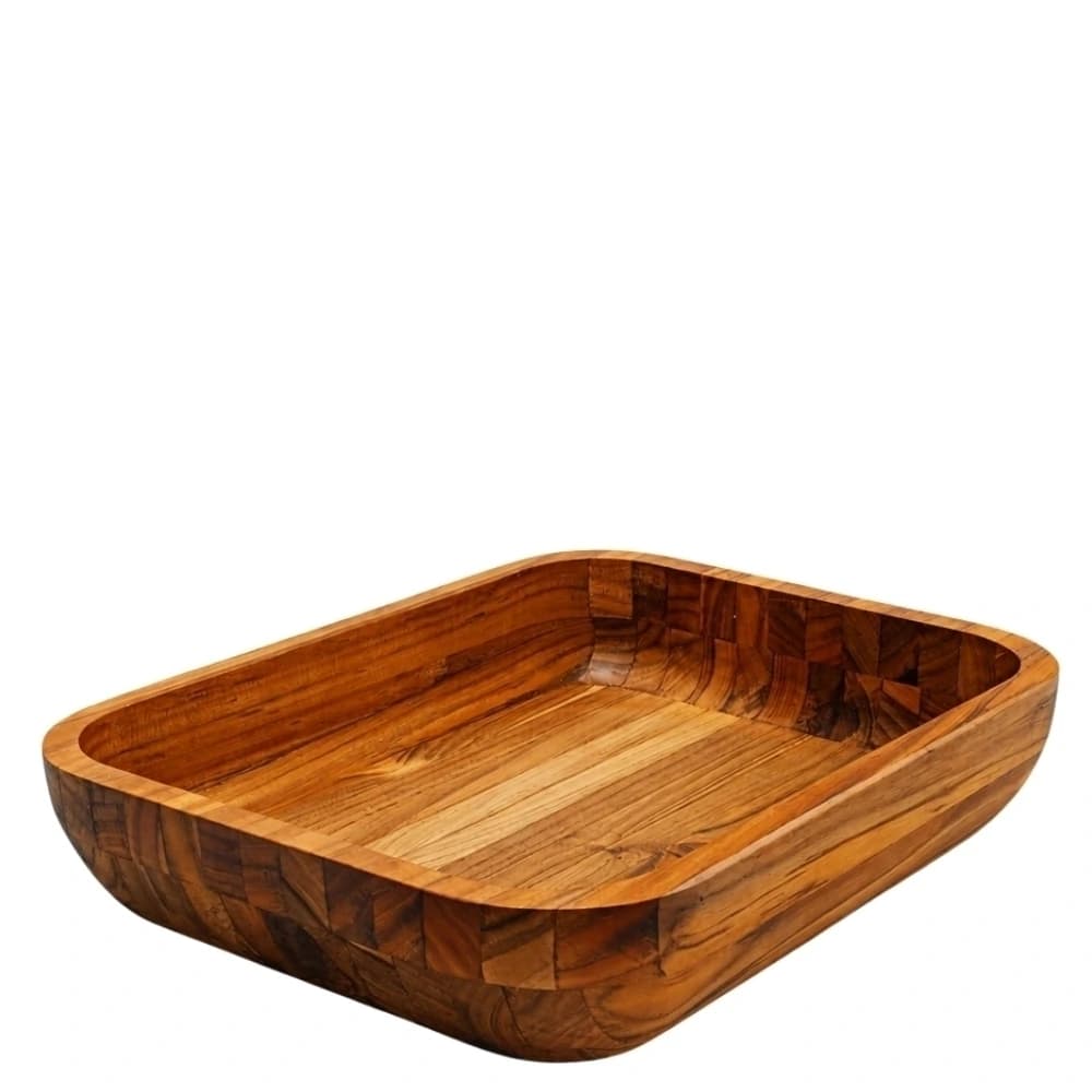 Gamela de Madeira Teca 42x32x7cm