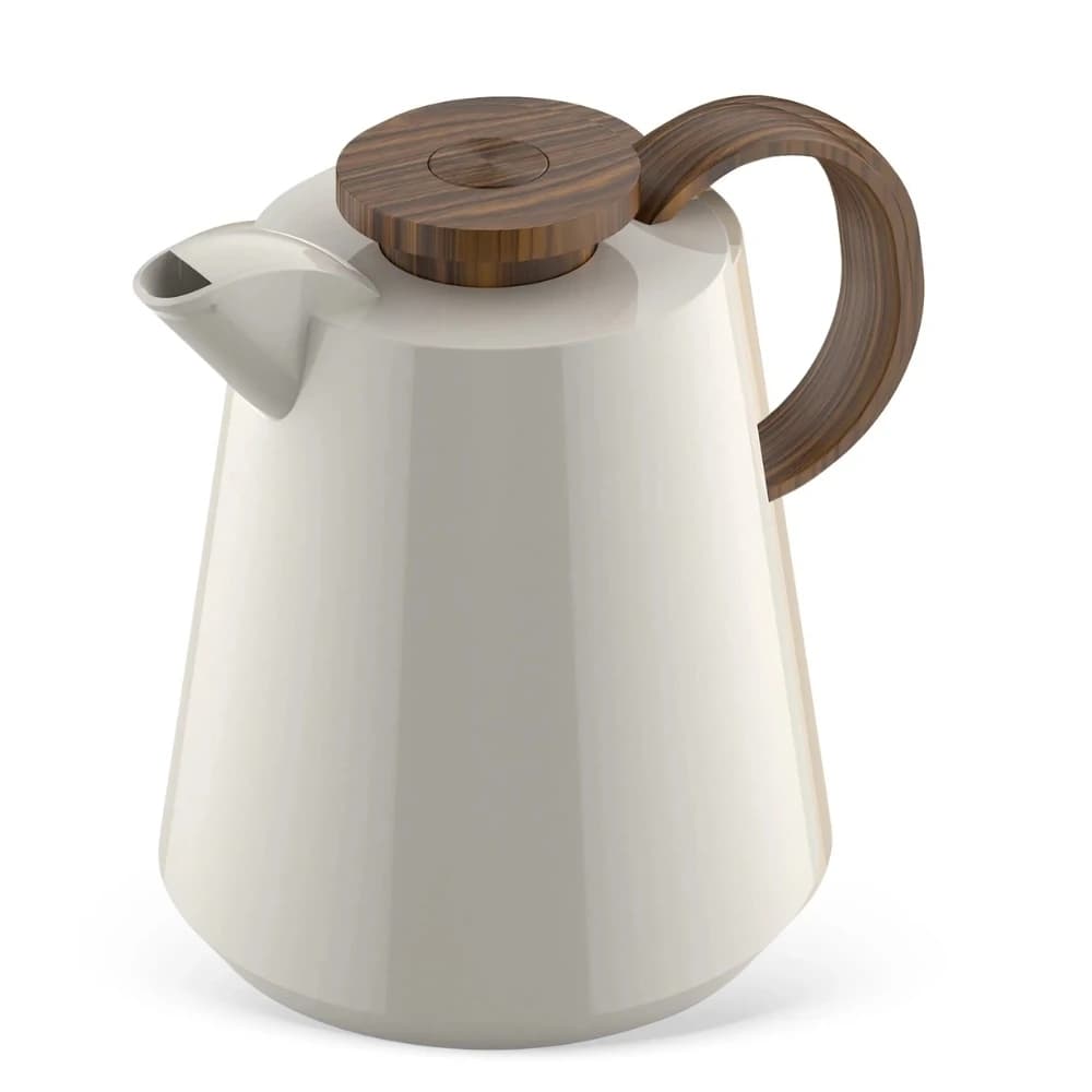 Garrafa Térmica Supreme Wood Branca 1l