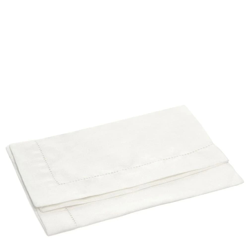 Guardanapo de Linho Branco 50cm