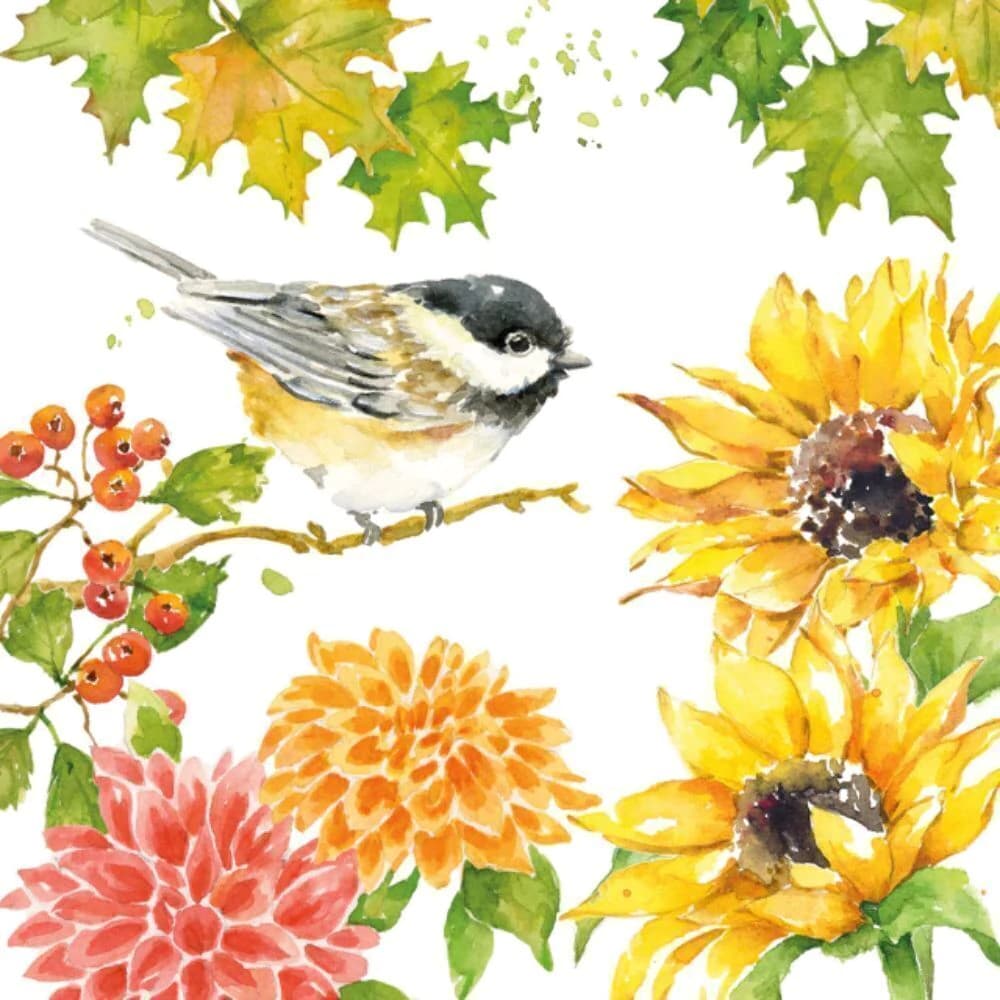 Guardanapo de Papel Autumn Song 33cm 20pçs