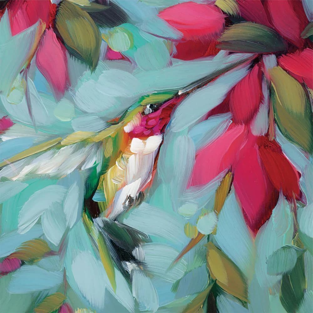 Guardanapo de Papel Colibri Flowers 33cm 20pçs