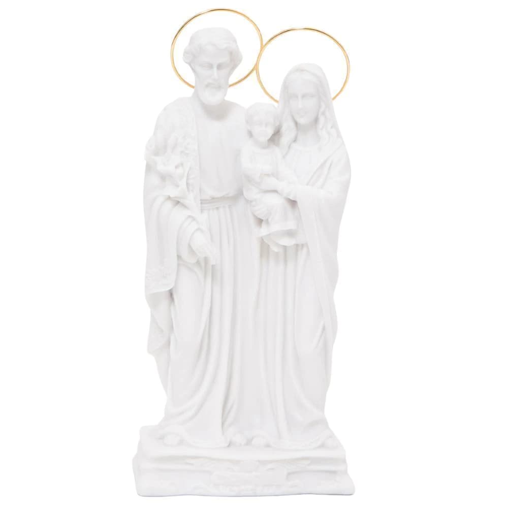 Imagem Sagrada Família em Pó de Mármore 22cm