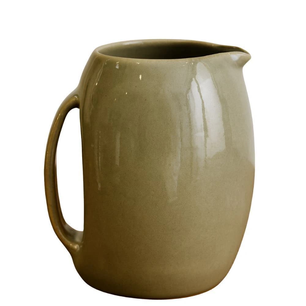 Jarra de Cerâmica Pinguim Verde Oliva 1,5l
