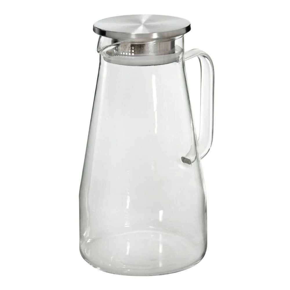 Jarra de Vidro com Tampa de Inox 1,75l
