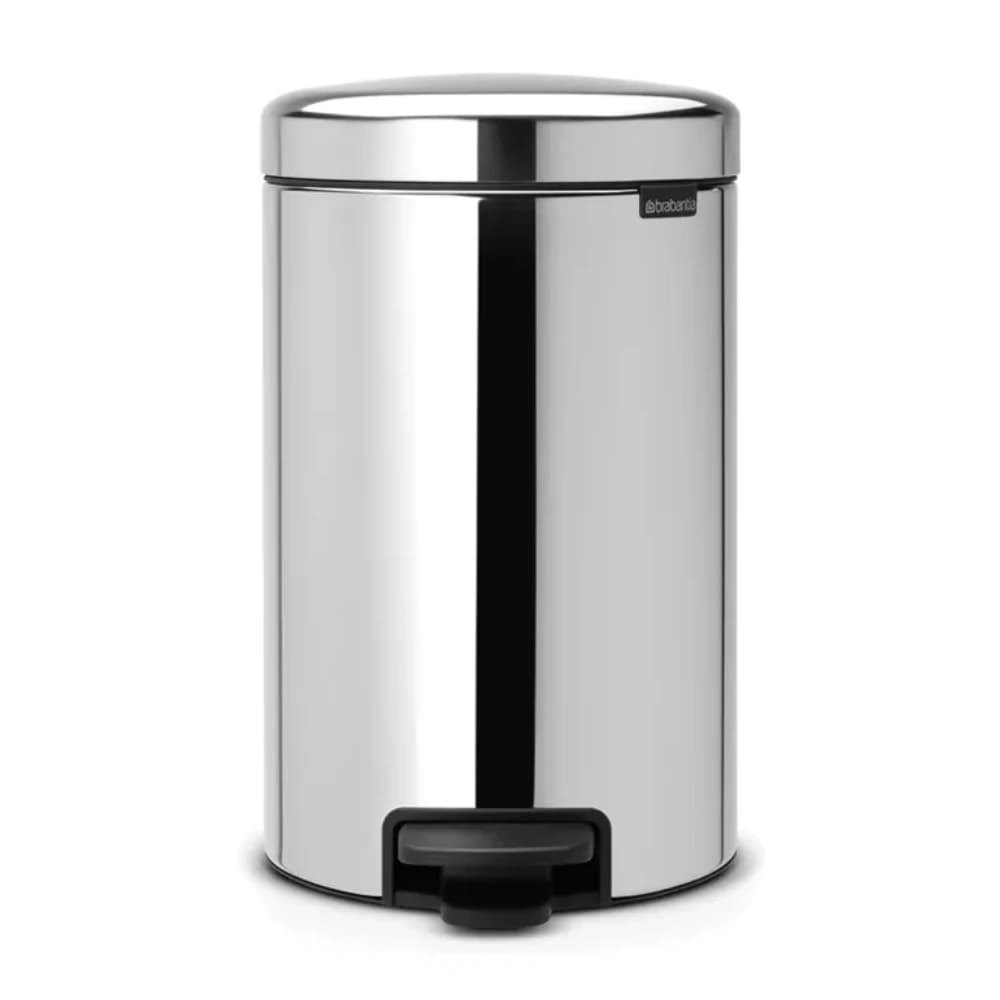 Lixeira de Aço Inox Brabantia New Icon 12l