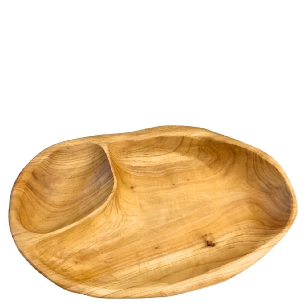 Petisqueira de Madeira de Oliveira 40x20cm