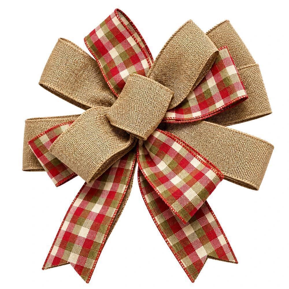 Ponteira para Árvore de Natal Laço