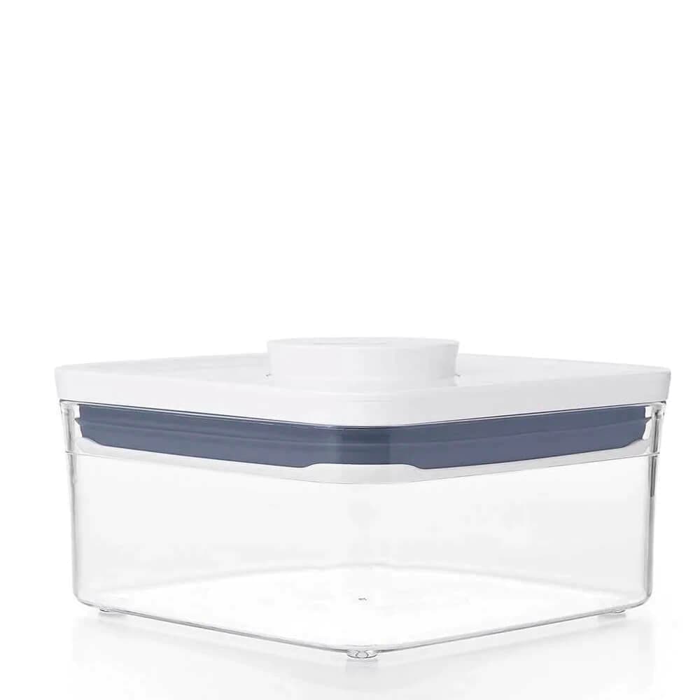 Pote Hermético de Acrílico Pop Oxo Quadrado 1l