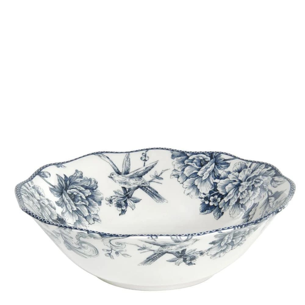 Saladeira de Porcelana Jardin Bleu 26cm
