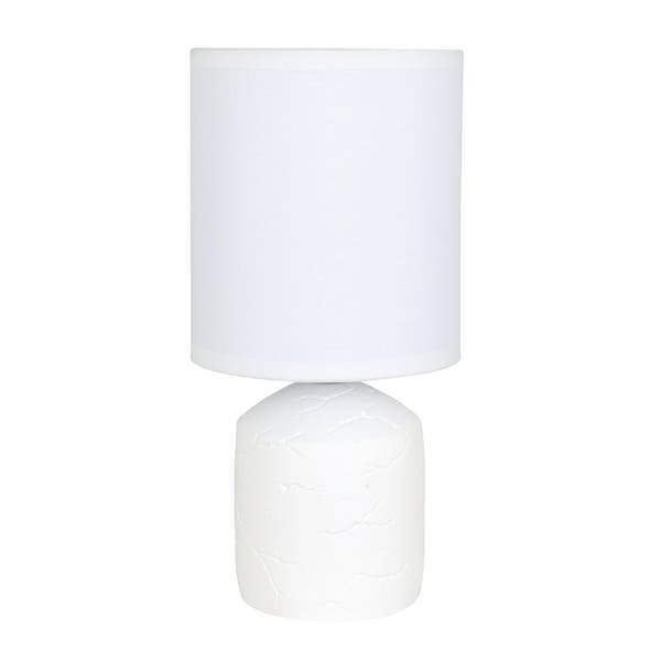 Abajur Branco Cerâmica Ikelite