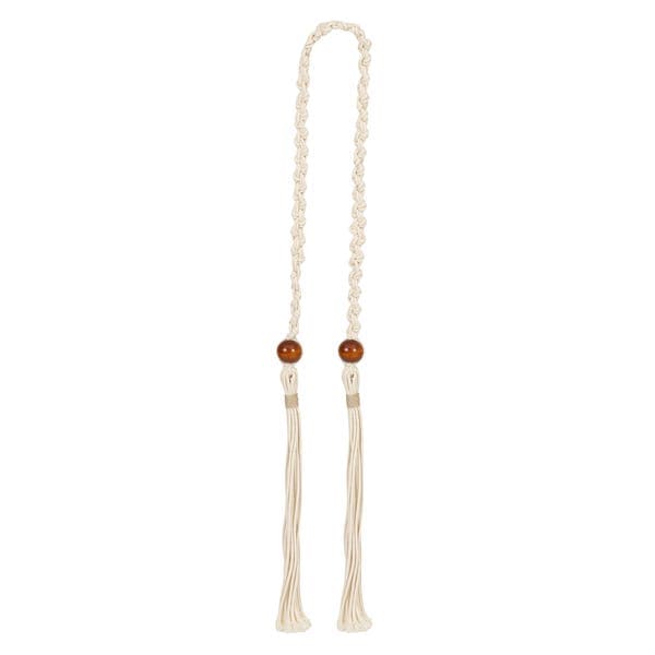 Abraçadeira de Cortina Veneza Cru 70cm Marbella