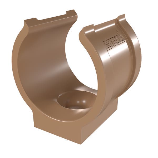 Abraçadeira De Impacto 1/2" Marrom Estrela