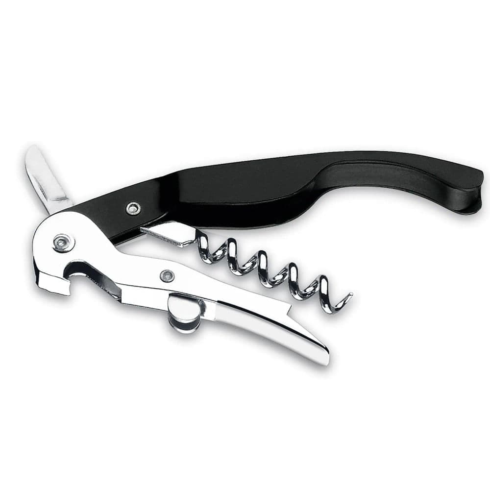 Abridor Saca-rolhas 12cm Preto - Brinox