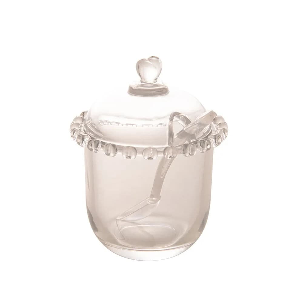 Açucareiro com Colher Coração 12cm - Lyor