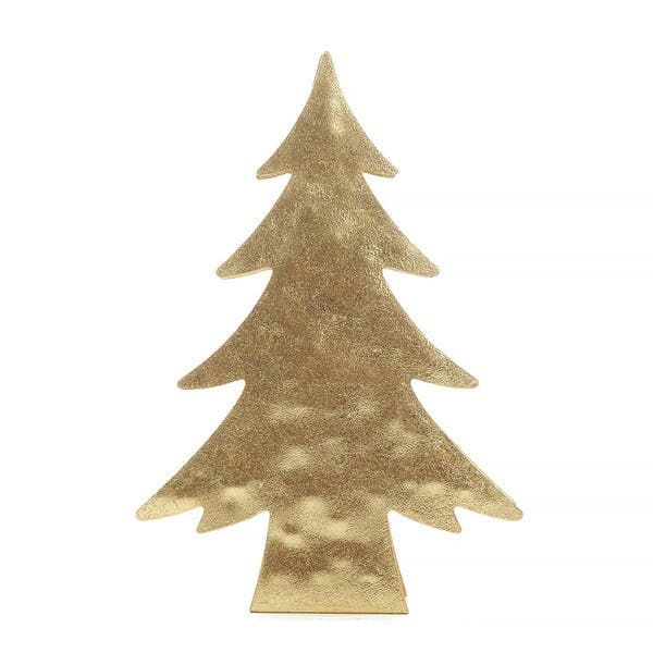 Adorno de Natal Metal Ouro 21,5cm Cromus