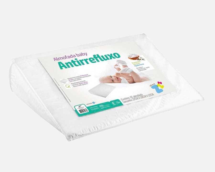 Almofada Baby Antirrefluxo 0.37x0.58x0.12m - Fibrasca