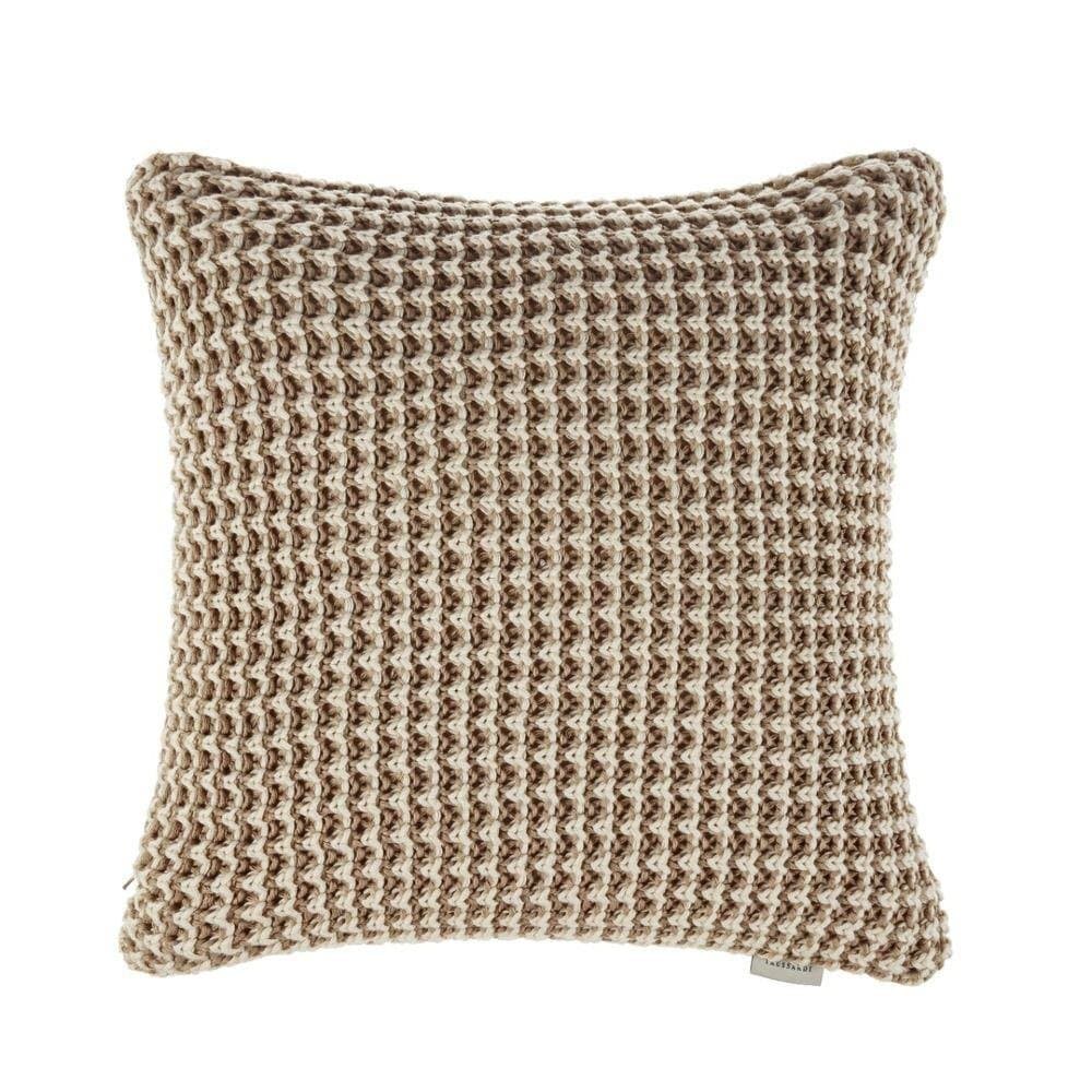 Almofada Campese Tricot Nocciola/Legno Trussardi 40X40