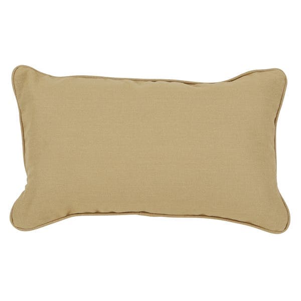 Almofada Cheia Lisa Pecan 30x50cm Kasan