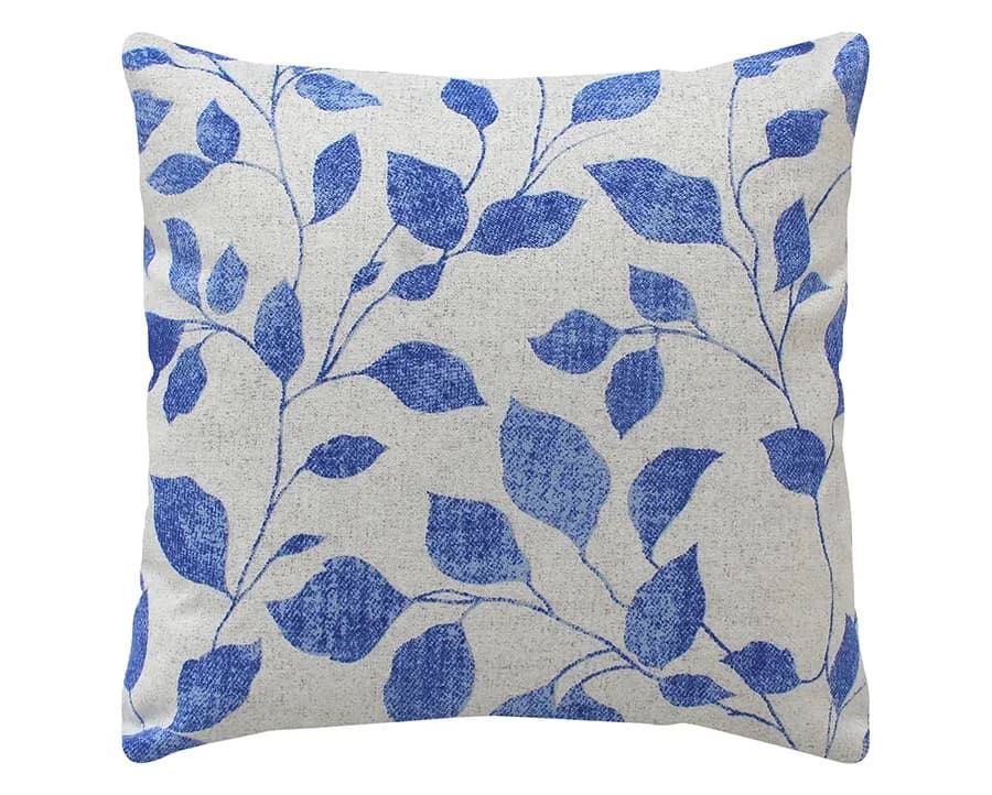 Almofada Folhas Azul