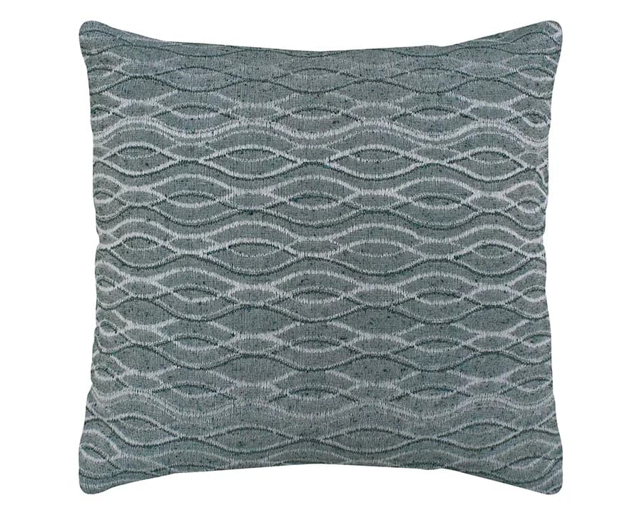 Almofada Jacquard - Ondas Verde