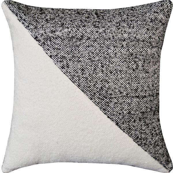 Almofada Manesh Preto e Branco 45x45cm Inspire