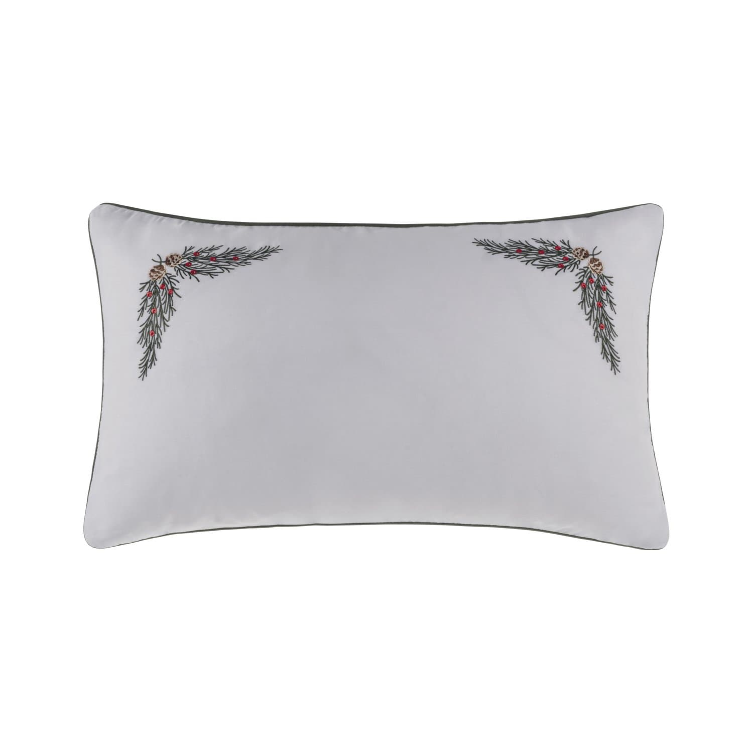 Almofada Natal Regalo 300 Fios Trussardi Branco 30cm x 50cm