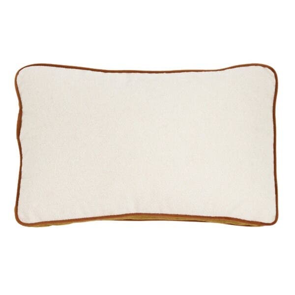 Almofada Retangular Carmel Mostarda 30x50cm