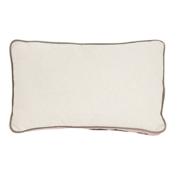 Almofada Retangular Carmel Tecido 15x30 cm