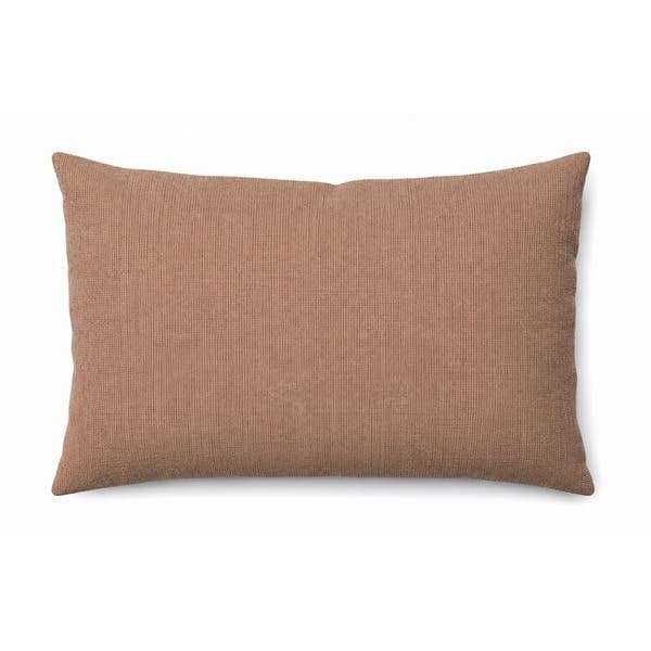 Almofada Retangular Solid Tecido Bege 30x45 cm, da Artesanal Teares
