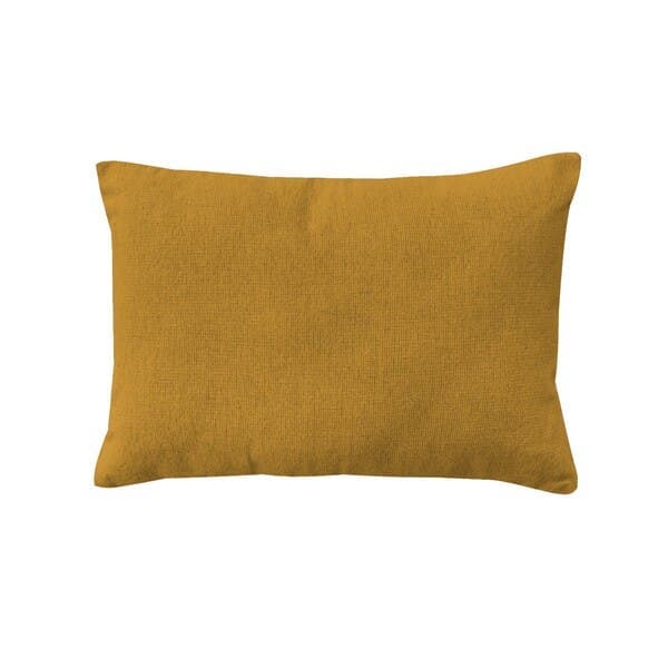 Almofada Retangular Solid Tecido Mostarda 30x45 cm