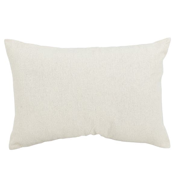 Almofada Retangular Solid Tecido Natural 30x45 cm