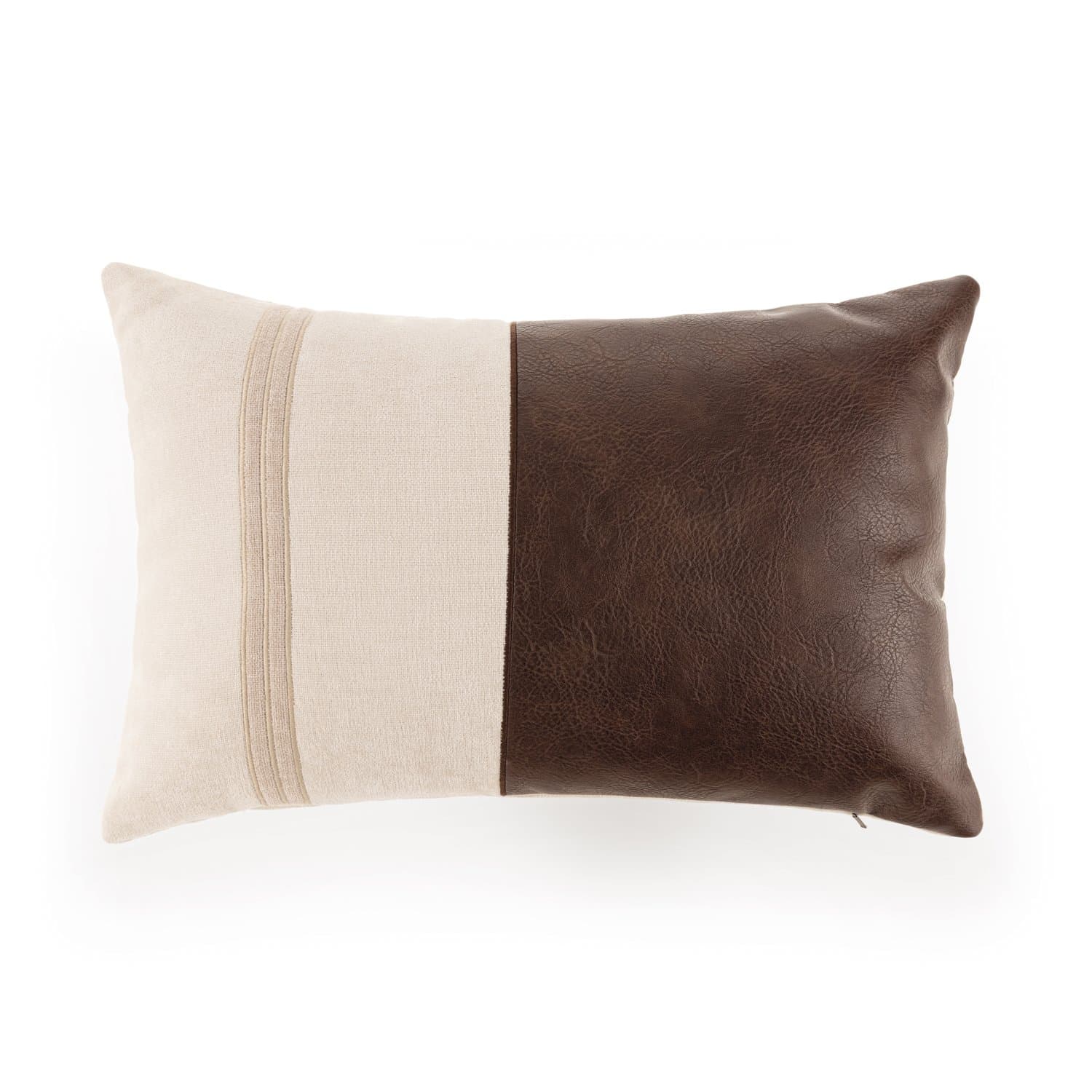Almofada Taviano Trussardi Bege/Marrom