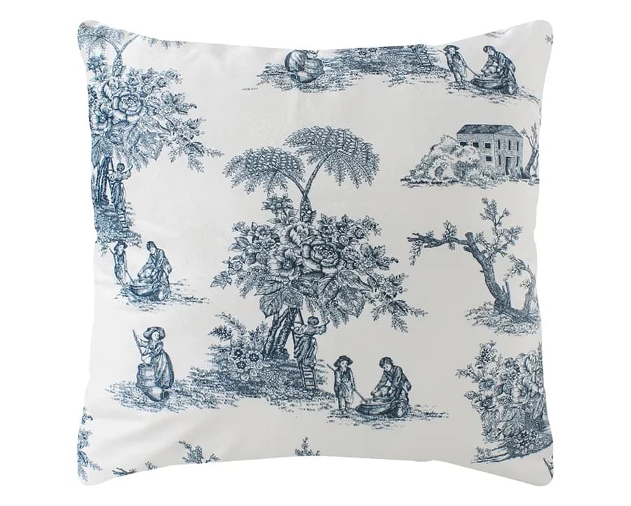 Almofada Zelo Classic Velvet - Village Azul
